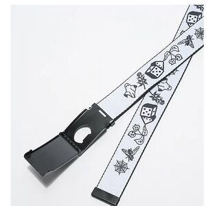 Empyre Tattoo White Web Belt